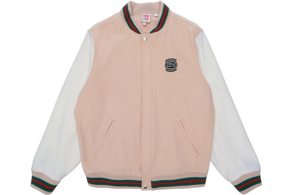 Supreme LACOSTE Wool Varsity Jacket シュプリーム ラコステ (Supreme
