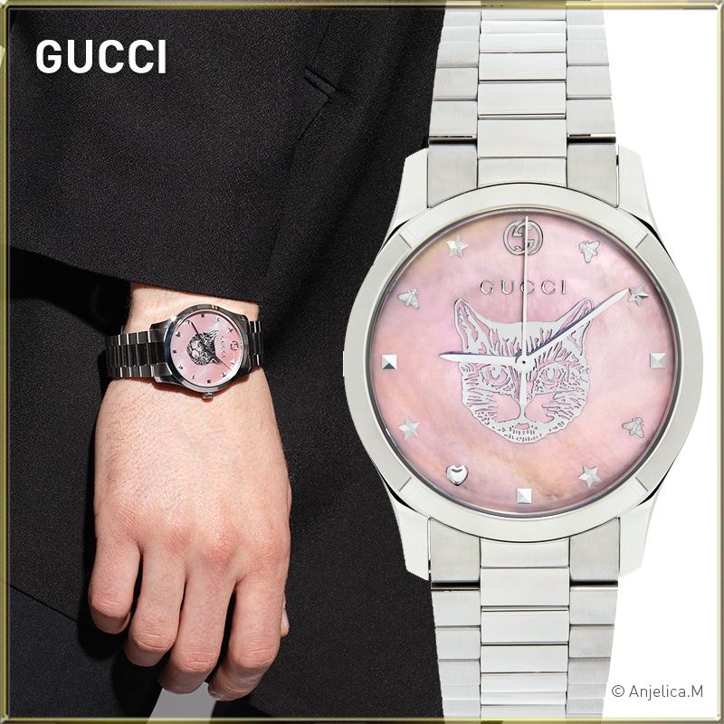 ☆キュート！☆GUCCI G-タイムレス ミスティックキャット 38mm (GUCCI