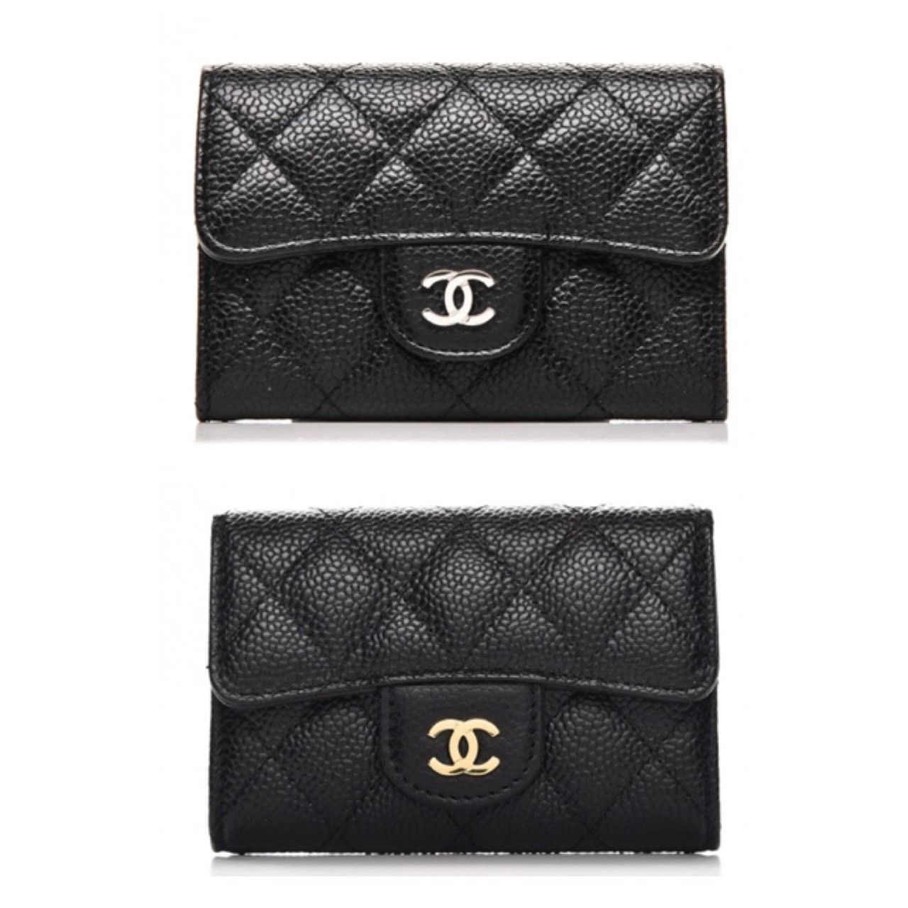 CHANEL シャネル☆マトラッセキルティングカードケース (CHANEL/カード