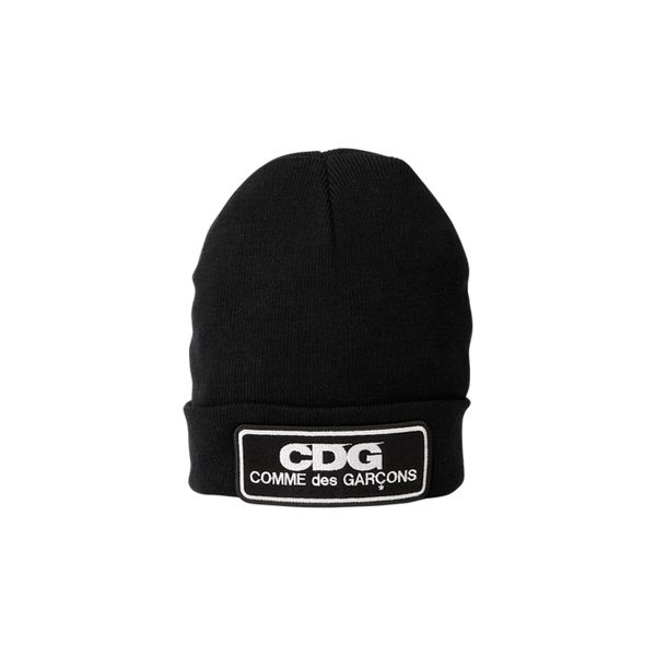 COMME des GARCONS】CDG LOGO PATCH BEANIE (COMME des GARCONS/ニット
