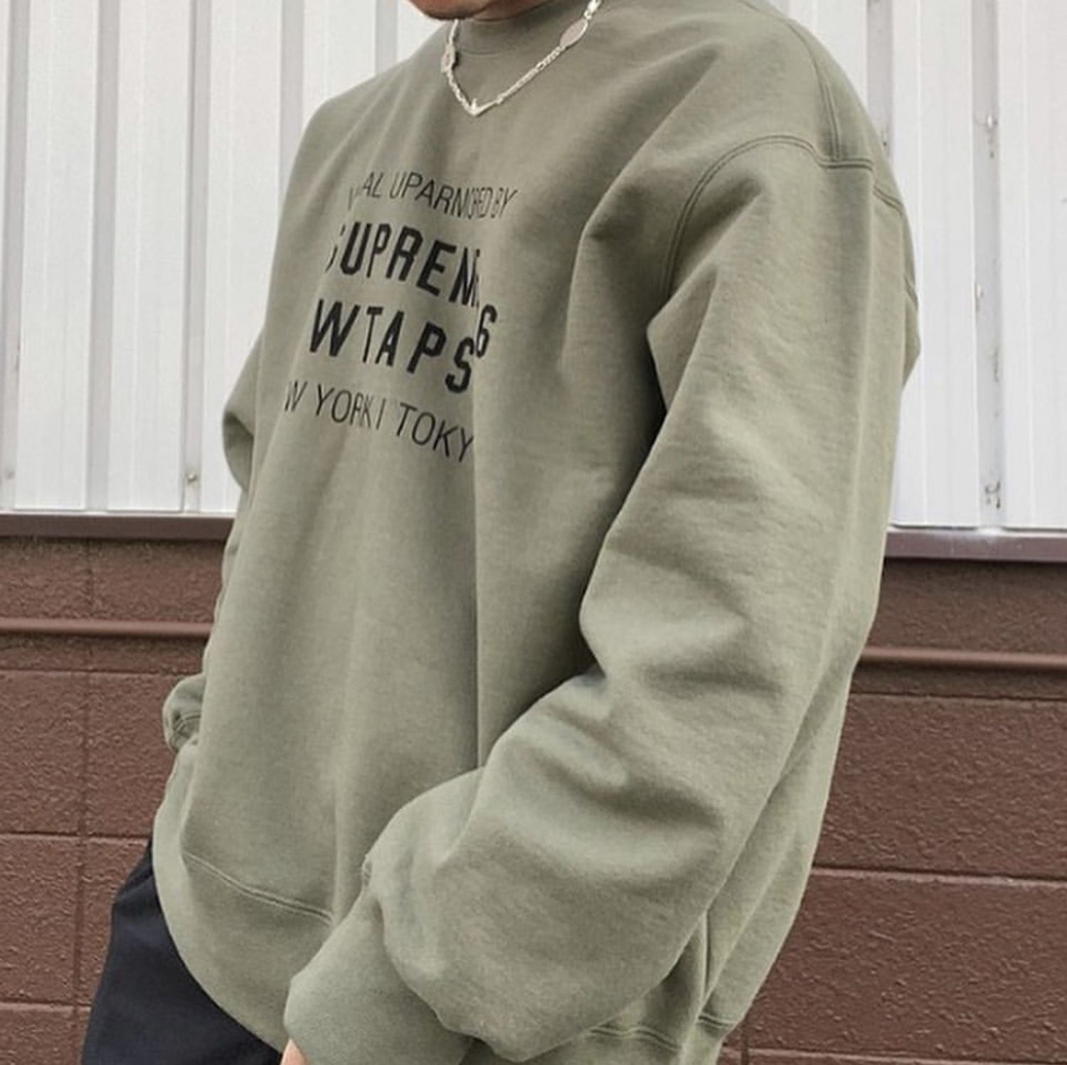 Supreme WTAPS Crewneck ダブルタップス スウェット トレーナー