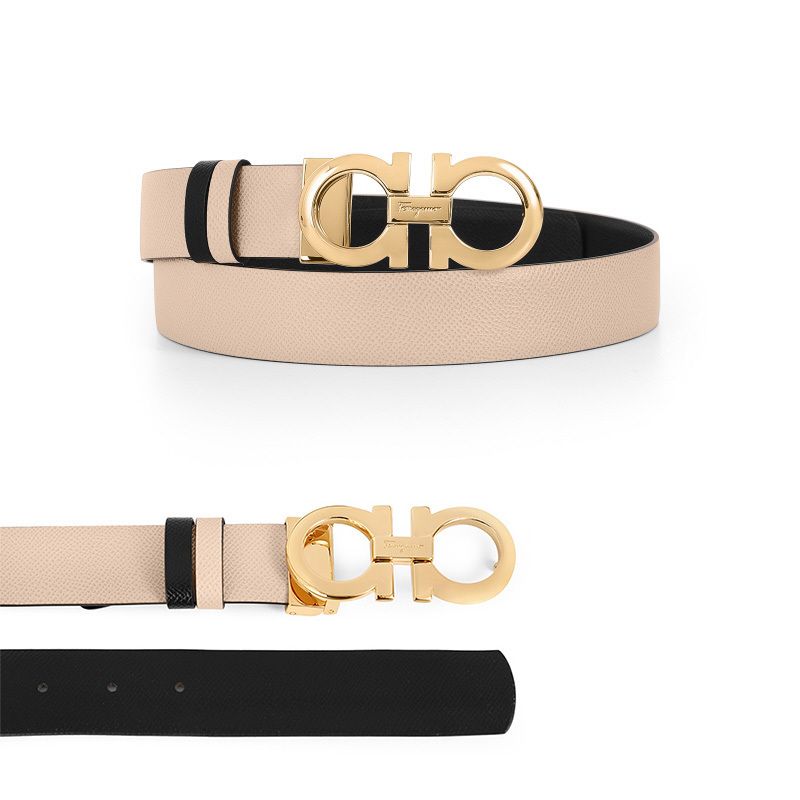 ☆Salvatore Ferragamo☆ダブルガンチーニレディースベルト (FERRAGAMO