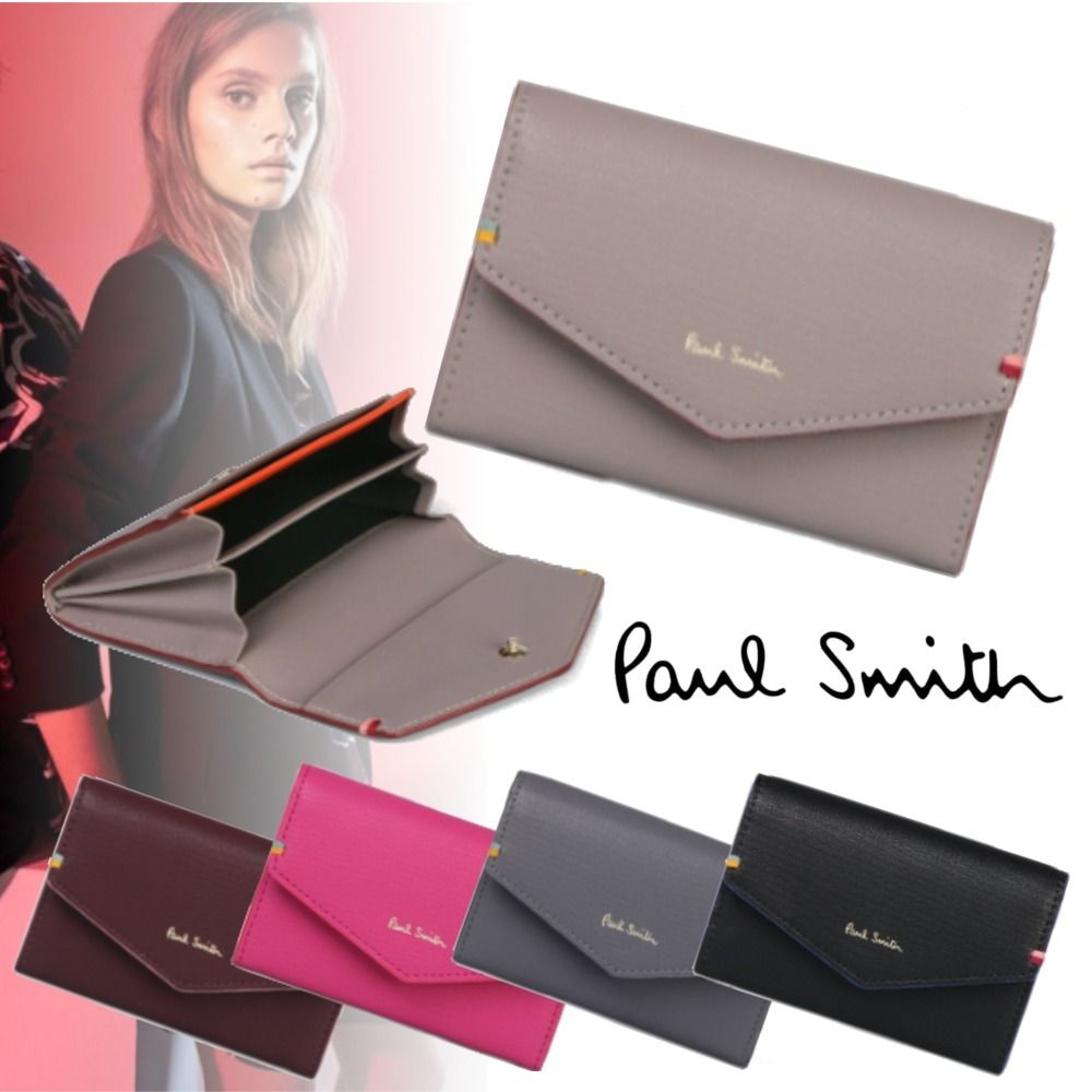 Paul Smith】大人気！ハイライトステッチ 名刺入れ (Paul Smith/カード