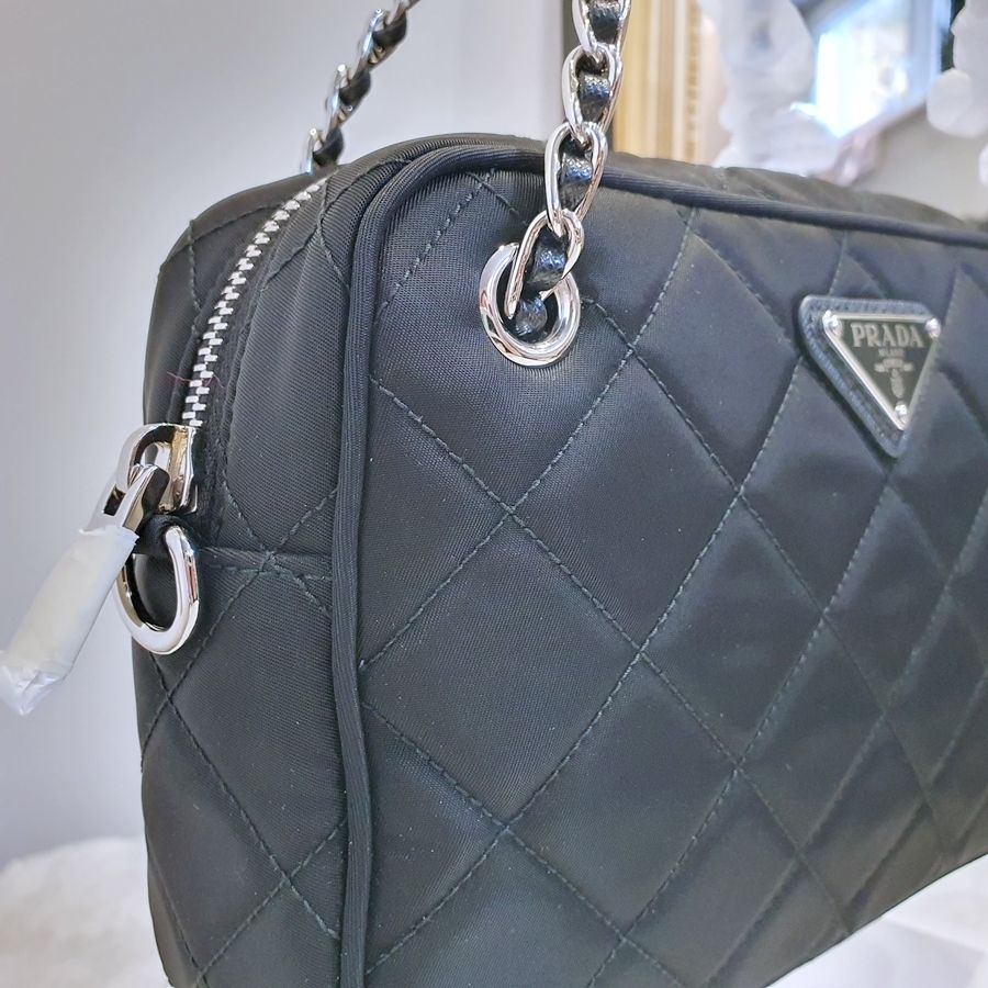 セール】プラダ*キルティングナイロンショルダーバッグ*1BH910 (PRADA