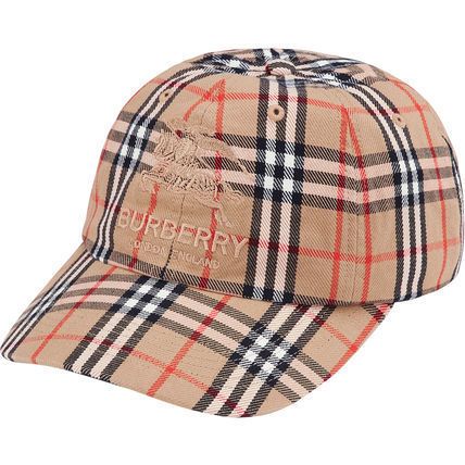 Week13 Supreme Burberry Denim 6-Panel バーバリー キャップ (Supreme