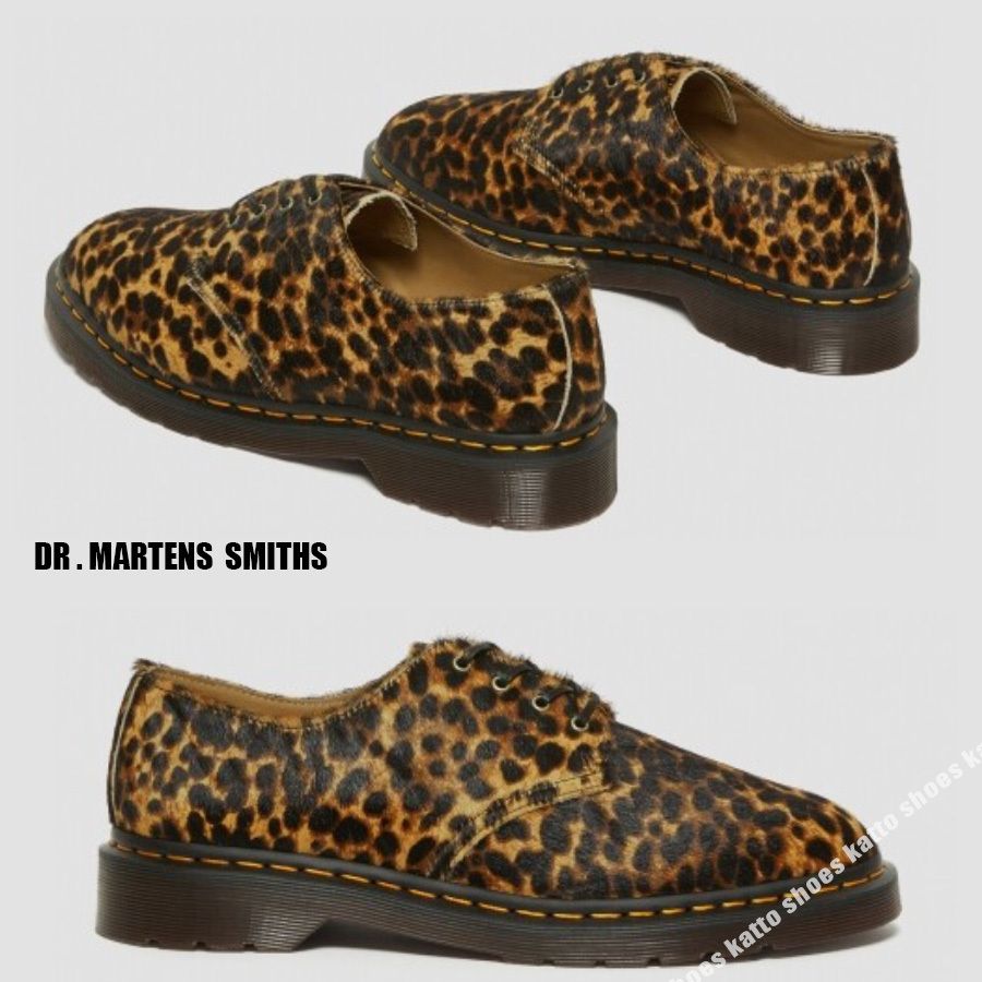 Dr Martens☆SMITHS MICRO LEOPARD☆4ホール☆レオパード (Dr.Martens