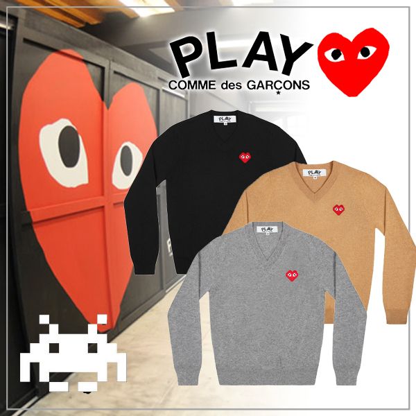 COMME des GARCONS】インベーダー コラボ セーター (COMME des GARCONS