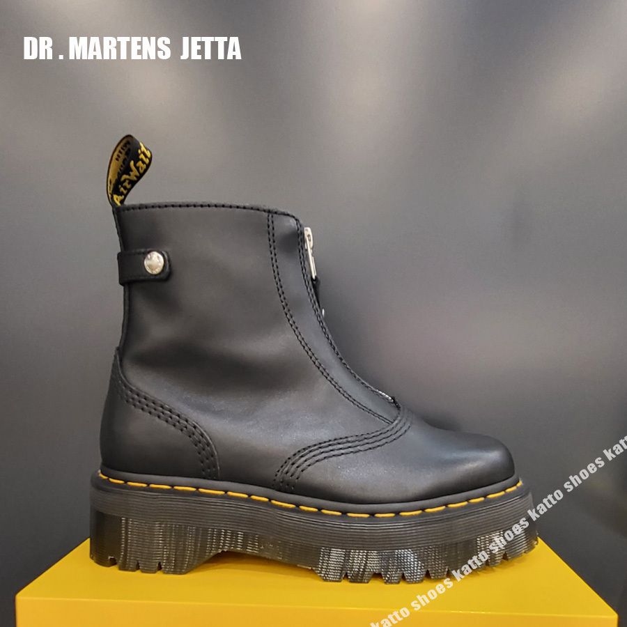 Dr Martens☆JETTA ZIP BOOT ジップブーツ☆厚底☆2色 (Dr.Martens