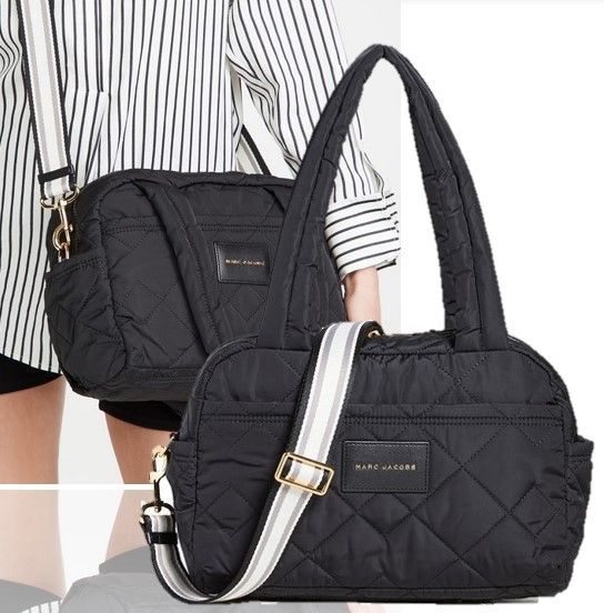 MARC JACOBS キルティング ナイロン ダッフルバッグ 2WAY SMALL (MARC