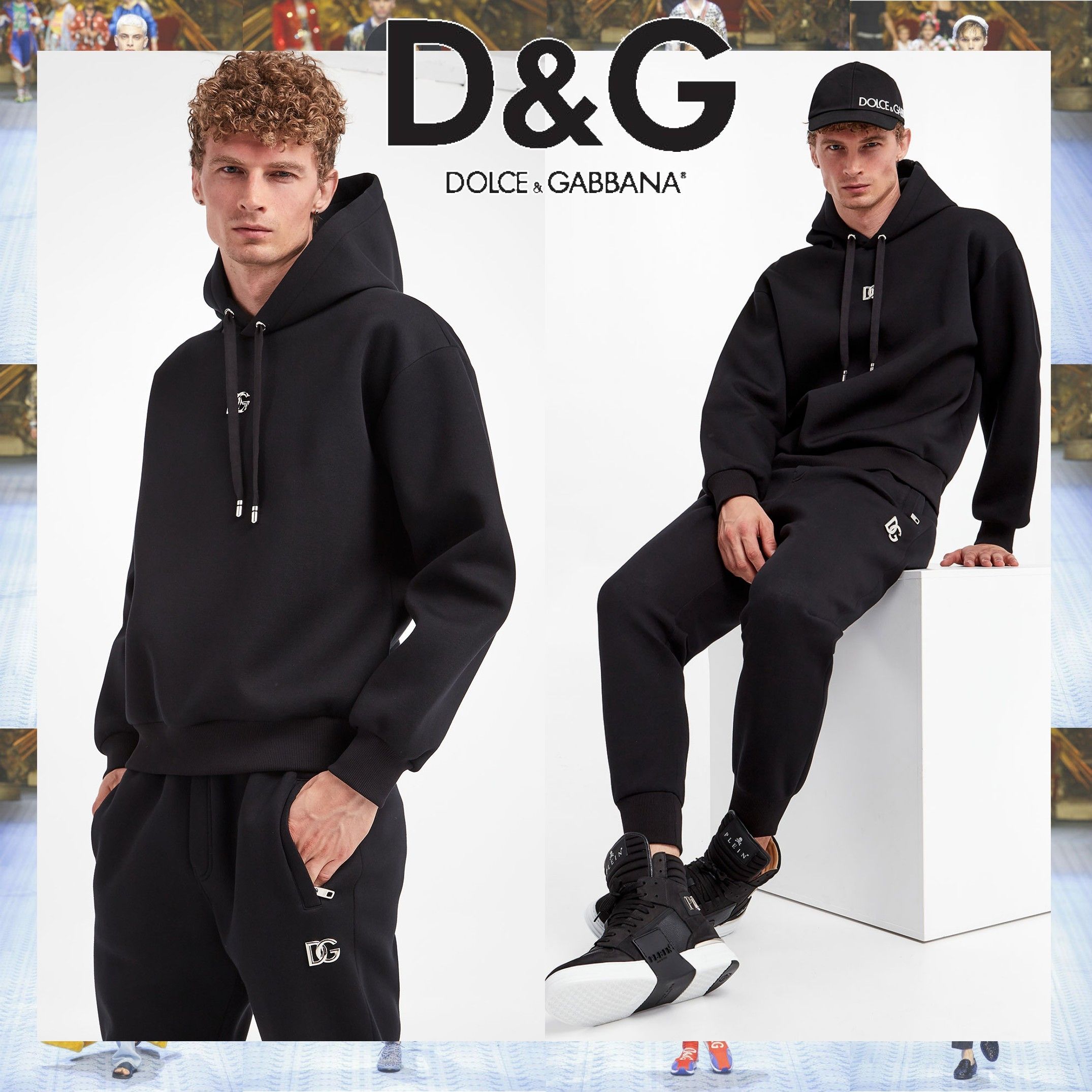 Dolce & Gabbana DGメタリックパッチ セットアップ (Dolce & Gabbana