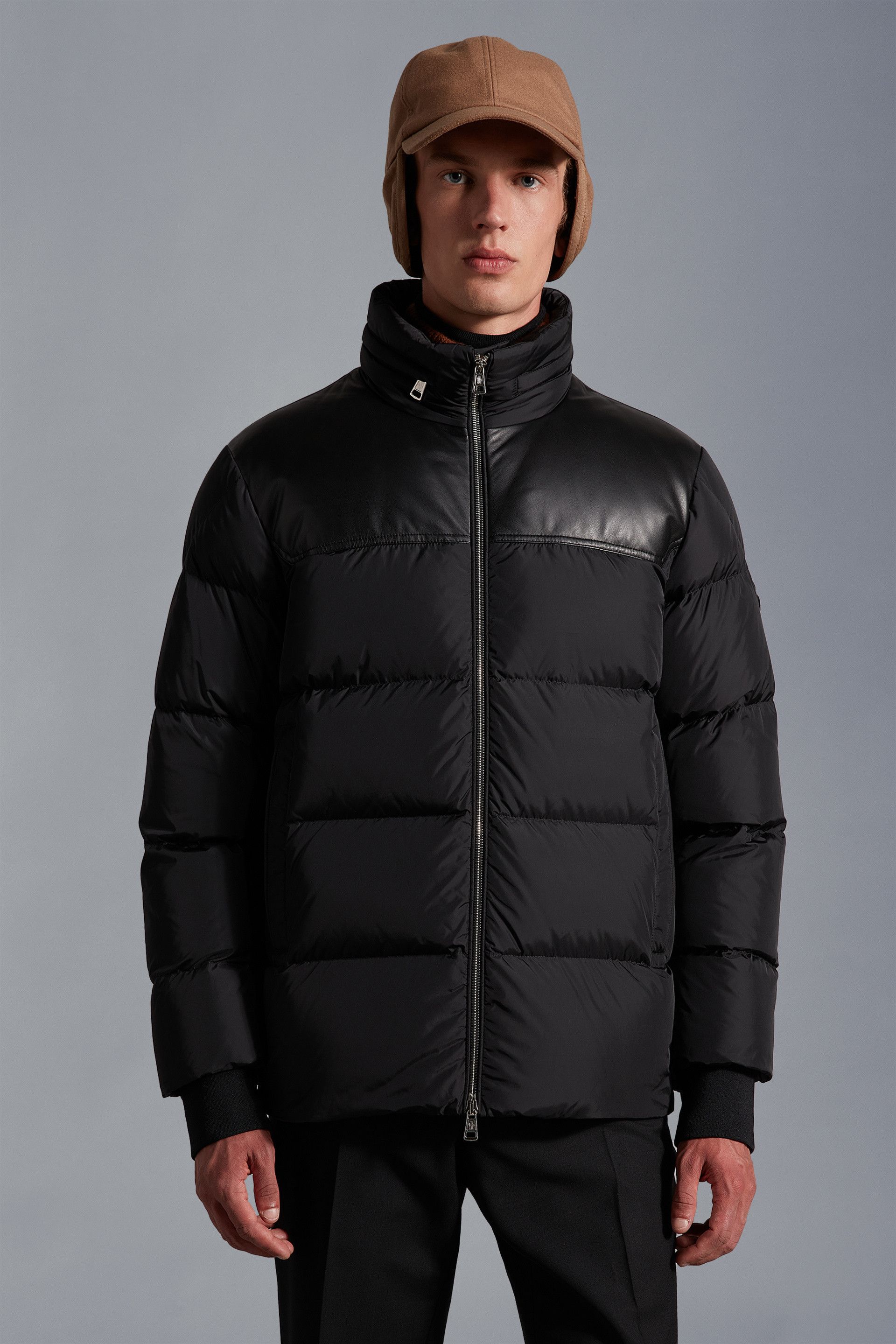 MONCLER2022/23AW 異素材MIX フード内蔵ダウンジャケットBUGRANE