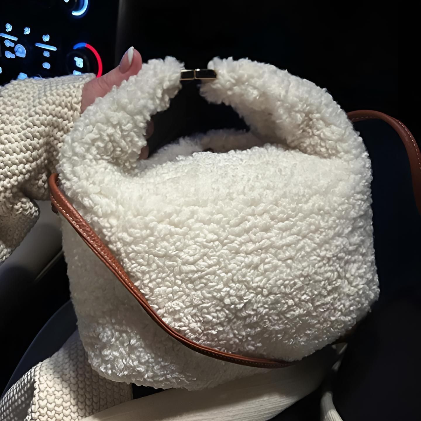 もこもこが可愛い♡【POLENE】《Beri》ショルダー バッグ (POLENE