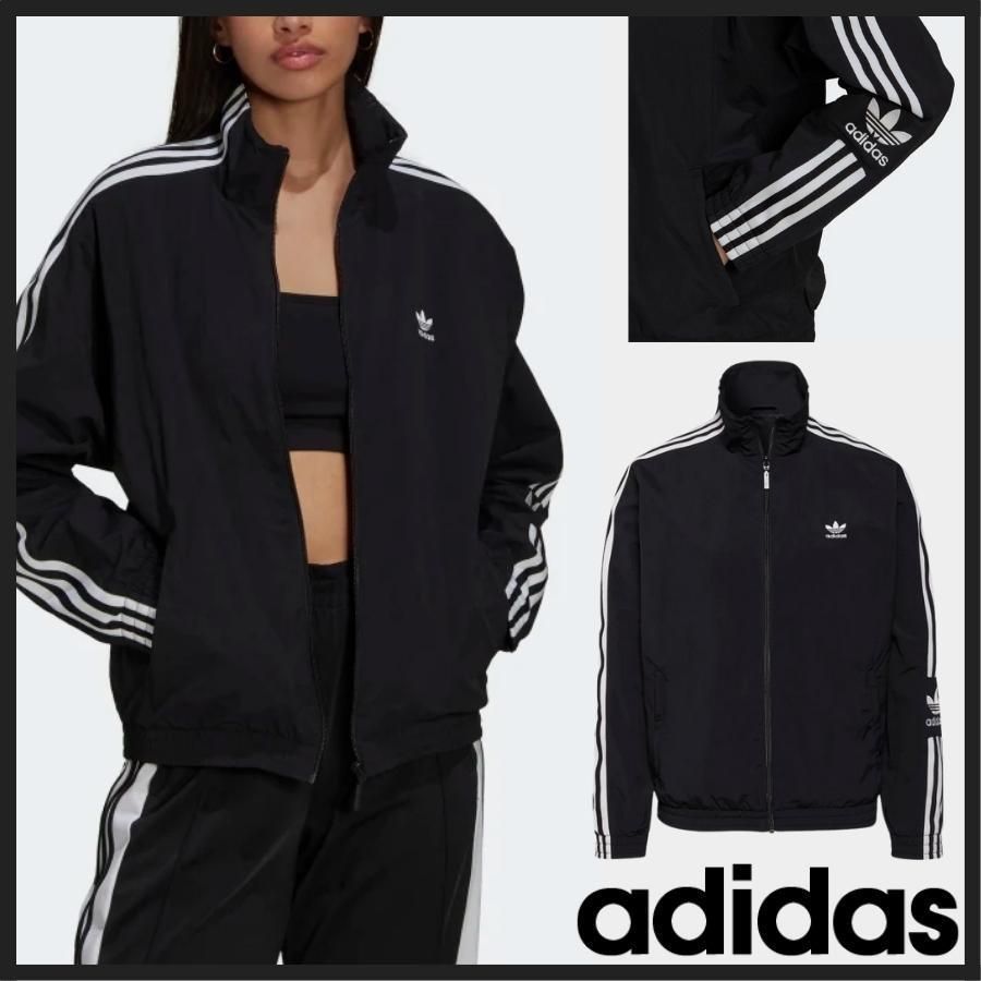☆adidas originals☆ADICOLOR LOCK UP トラックトップ☆追跡可