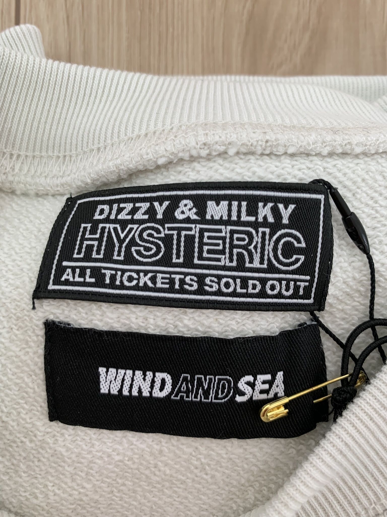 Hysteric Glamour WDS Sweatヒスウィンダンシーロゴスウェット (WIND