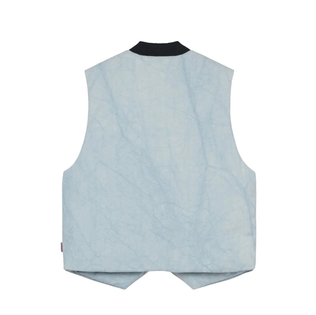 ☆人気☆【STUSSY】☆Stussy WASHED CANVAS PRIMALOFT VES.T☆ (STUSSY