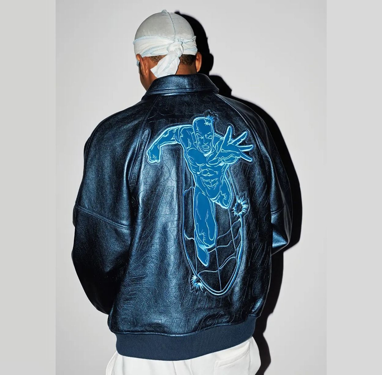 ☆マーベルコラボ☆入手困難☆スタジャン シルバーサーファー (Supreme