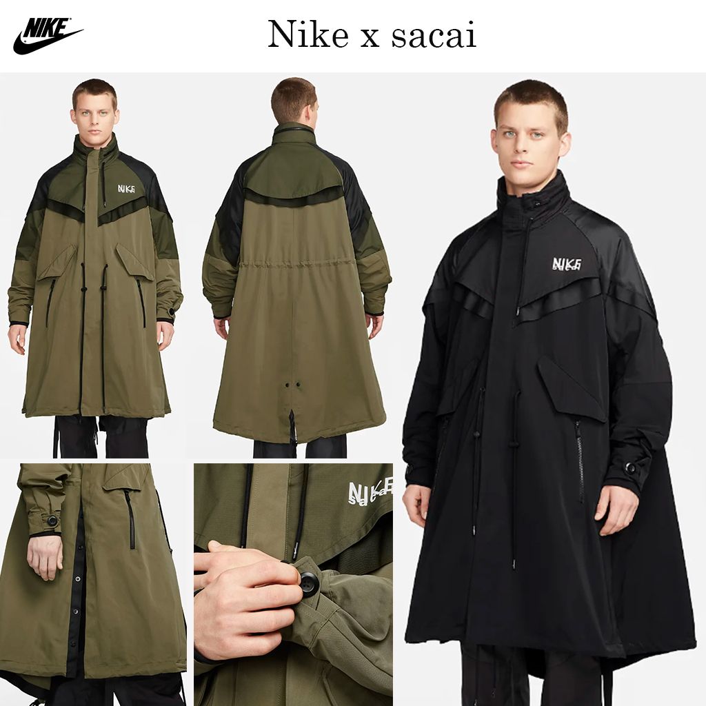 最新コラボジャケット☆話題沸騰中☆Nike x sacai☆選べる2色 (Nike