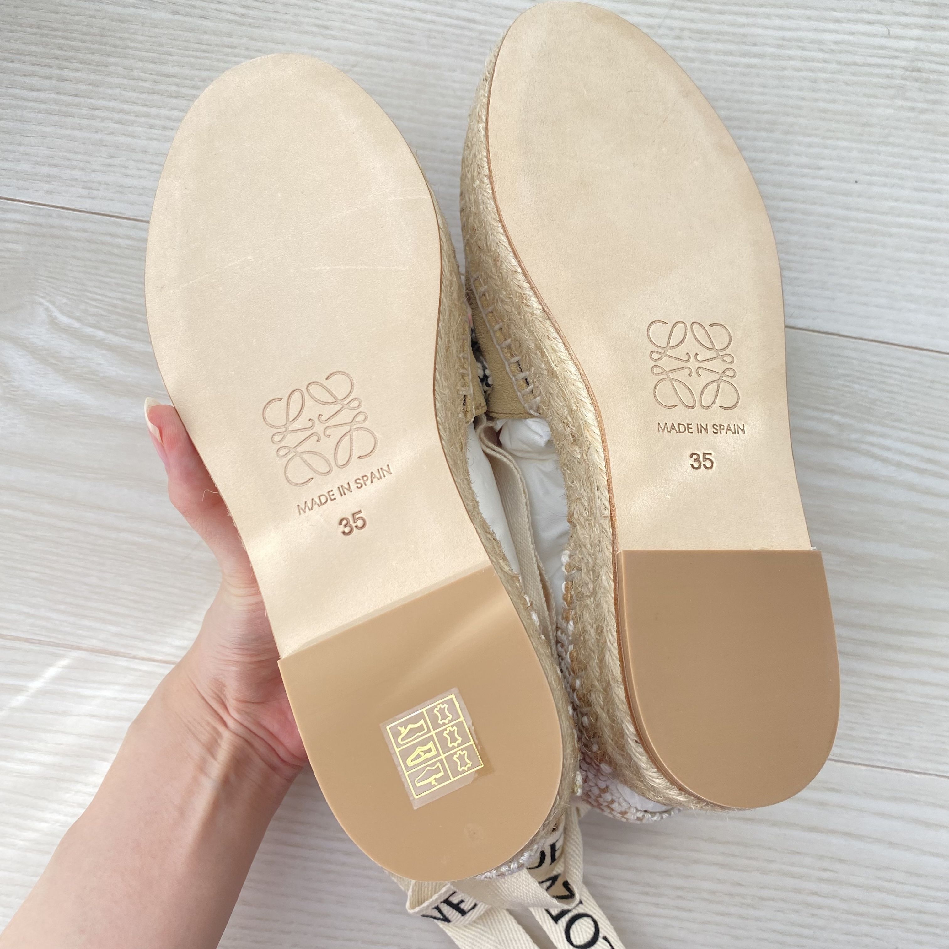 国内即発送☆関税込み】LOEWE ロエベ リボン エスパドリーユ (LOEWE