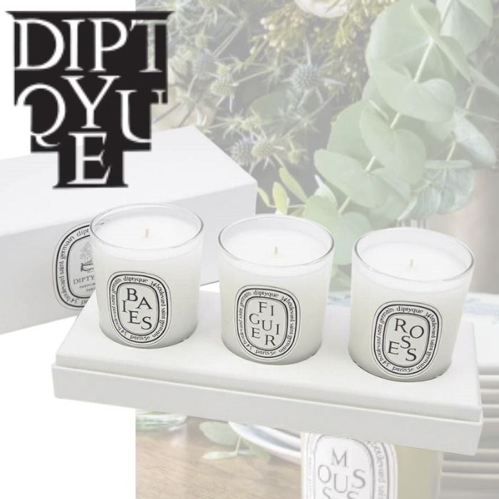 ◇大人気◇【DIPTYQUE】ミニキャンドル3本入り ギフトセット (DIPTYQUE