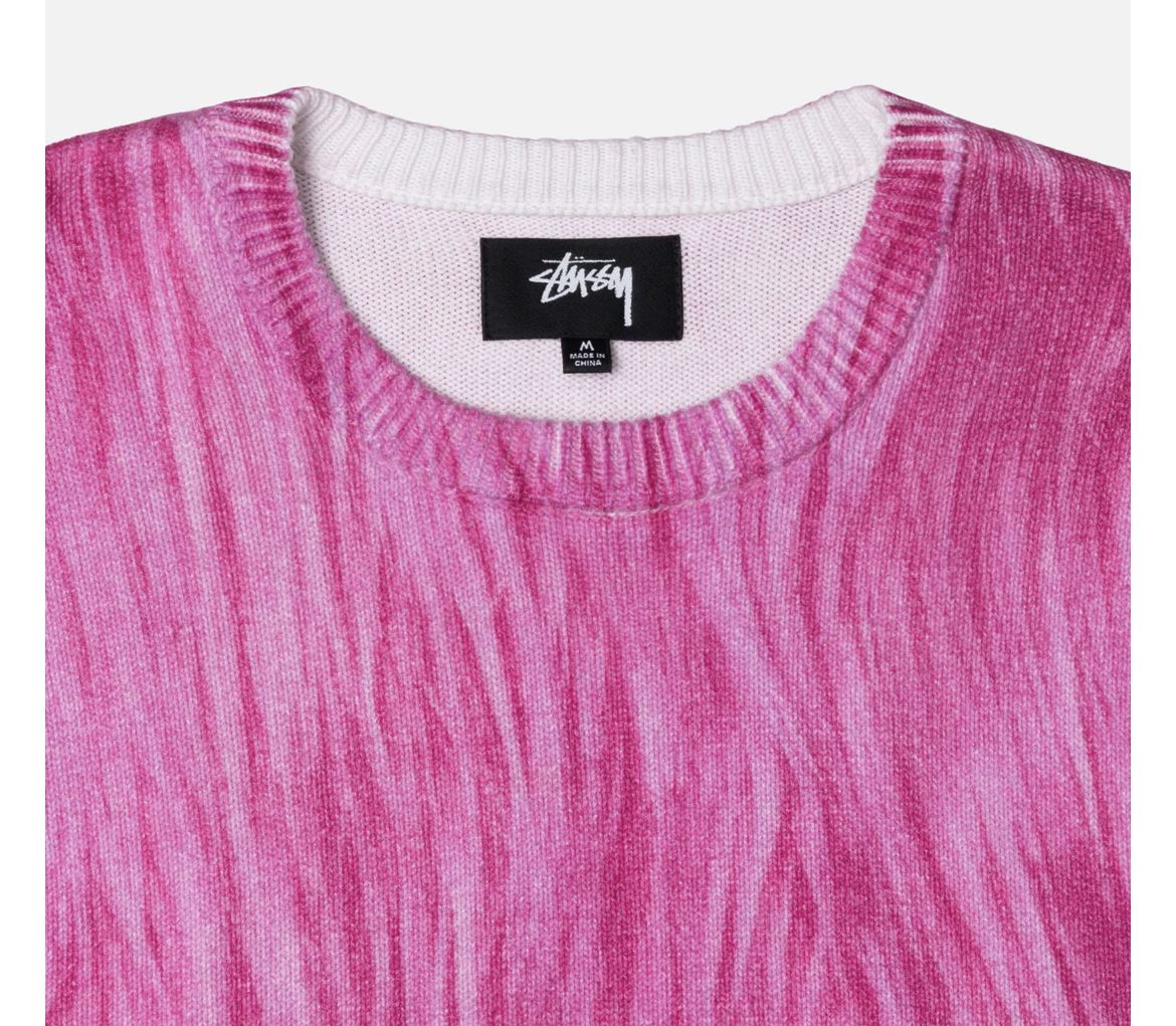 ☆23SS☆STUSSY PRINTED FUR SWEATER (STUSSY/ニット・セーター