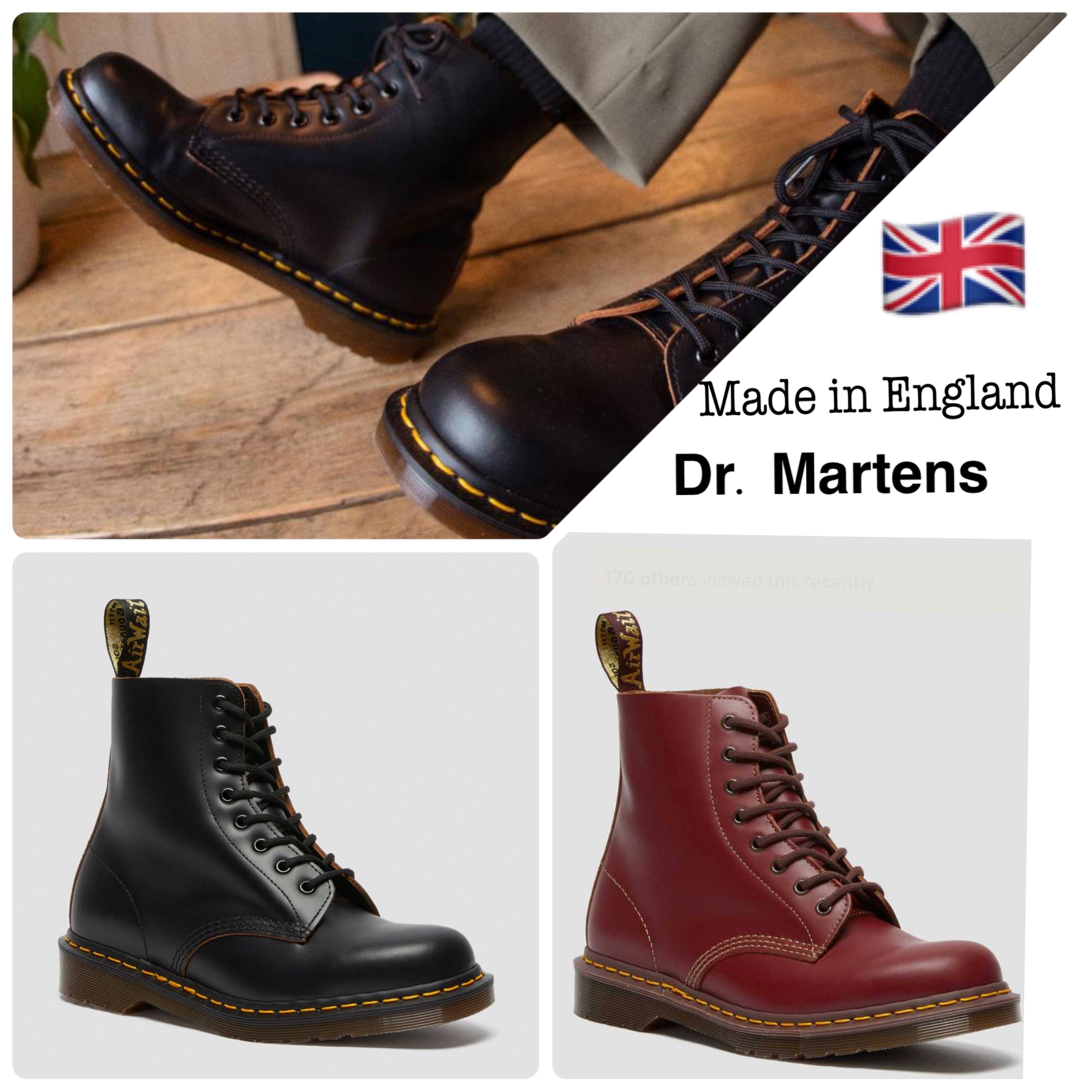 Dr. Martens ☆Made in England ヴィンテージ 1460 Ankle ブーツ (Dr