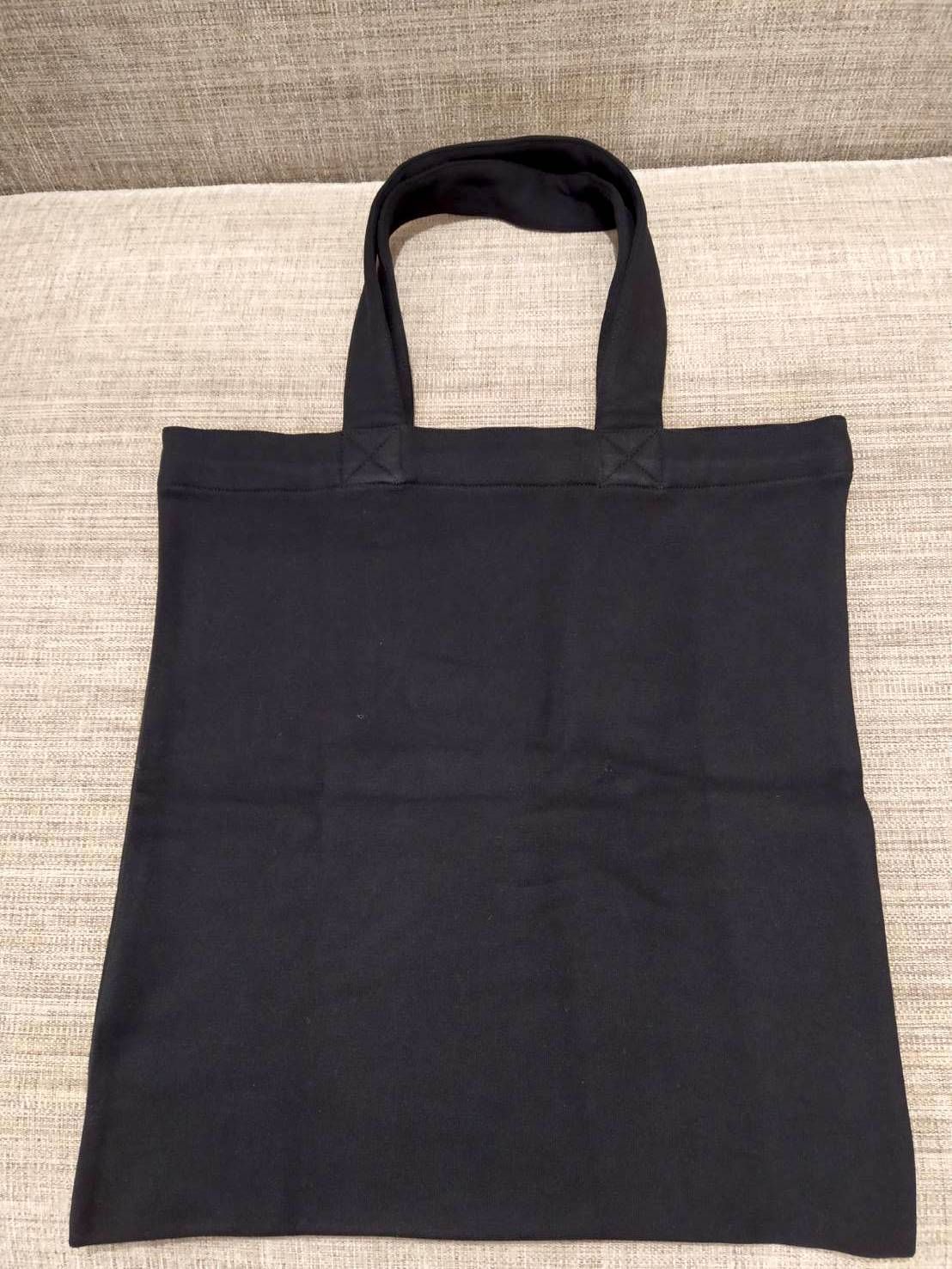 ☆Saint Laurent☆ サンローラン ロゴ フリース トートバッグ 黒