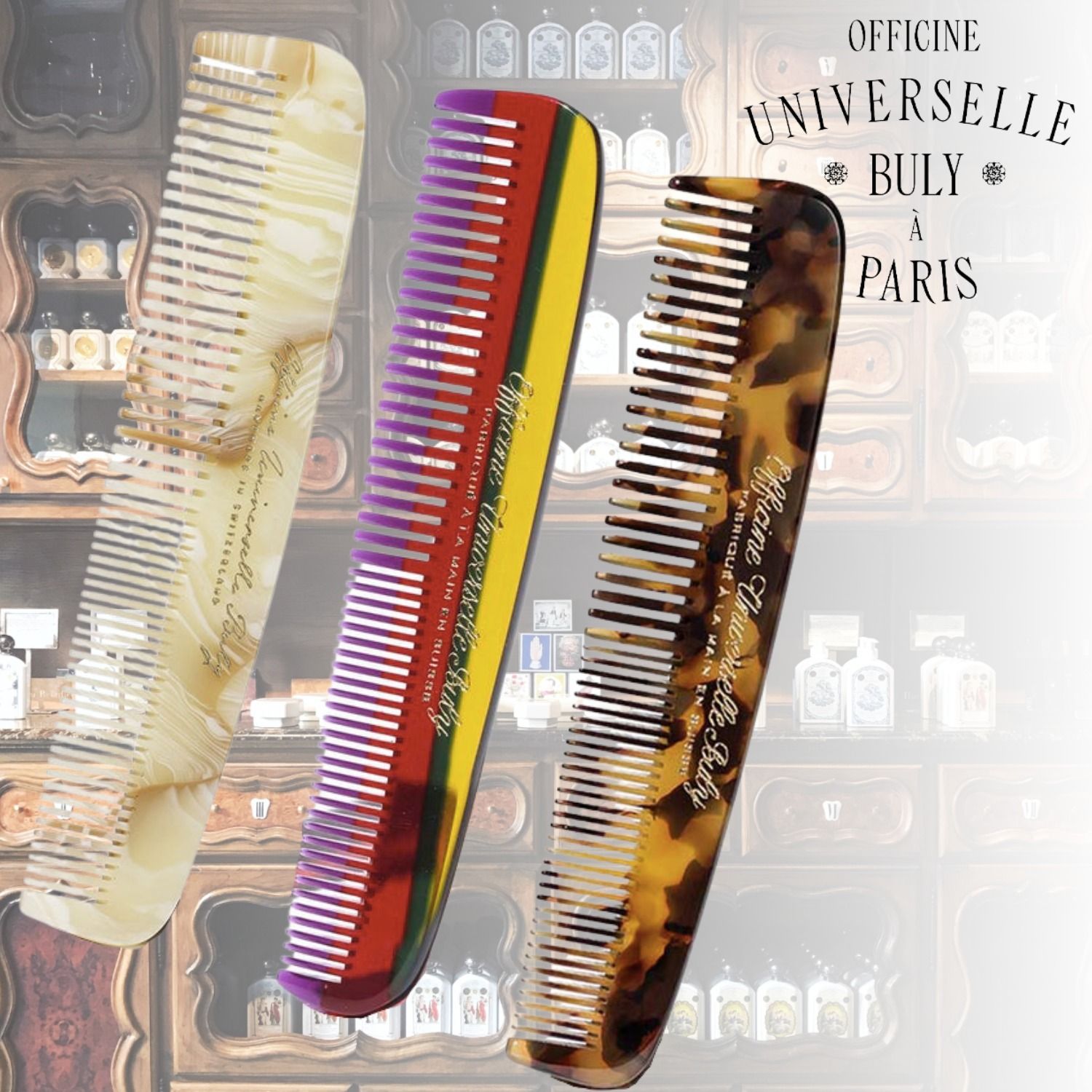 BULY ビュリー ルクトゥミエ ヤンゲスト Short Fine Hair コーム (BULY