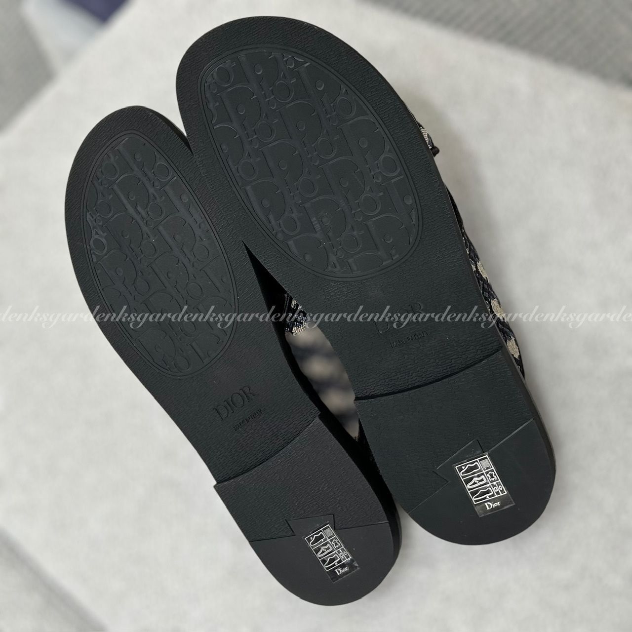 DIOR☆DIOR ALIAS サンダル Dオブリーク ジャカード☆すぐ届く！ (Dior