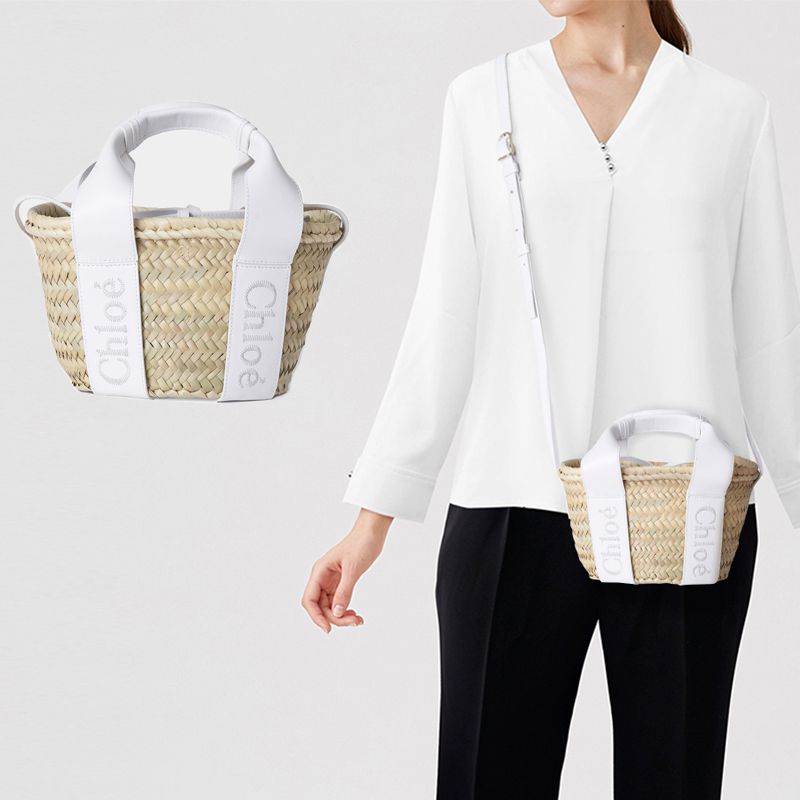 関税負担なし☆Chloe クロエ chloe senseスモールバスケット (Chloe