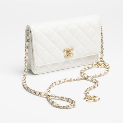お財布一体型！長く愛用したい♪】CHANEL チェーンウォレット (CHANEL