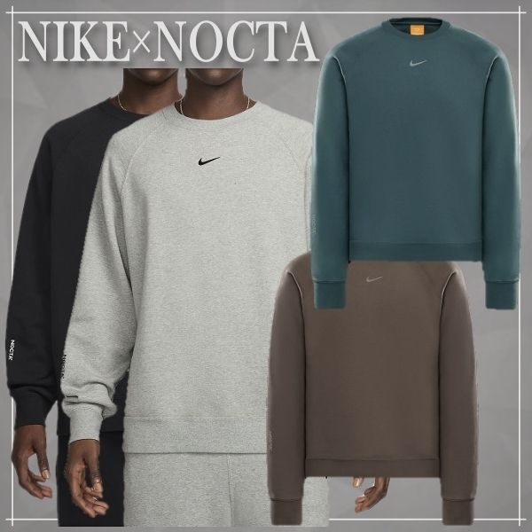 人気コラボ☆Drake【NIKE×NOCTA】テック フリース クルーネック (Nike