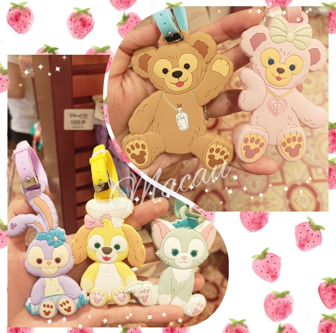 香港ディズニー限定☆ダッフィー&フレンズ ネームタグ (Disney/バッグ