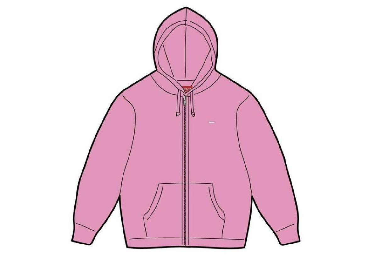 ☆23AW WEEK1☆Supreme Small Box Zip Up Hooded Sweatshirt (Supreme