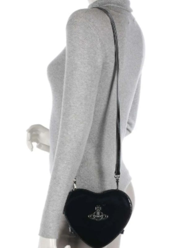 希少☆Louise/Orb【送込VivienneWestwood】ハート型CB Bag☆桃黒