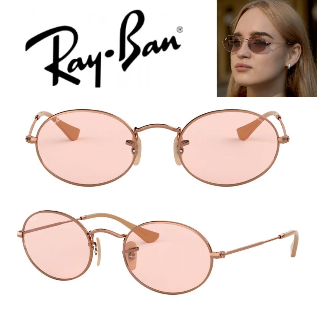 関税・送料込み＊RayBan＊RB3547N ラウンド サングラス (Ray Ban