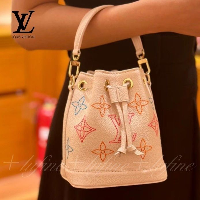 コーデの主役級☆】ルイヴィトン ナノ・ノエ ハンドバッグ (Louis