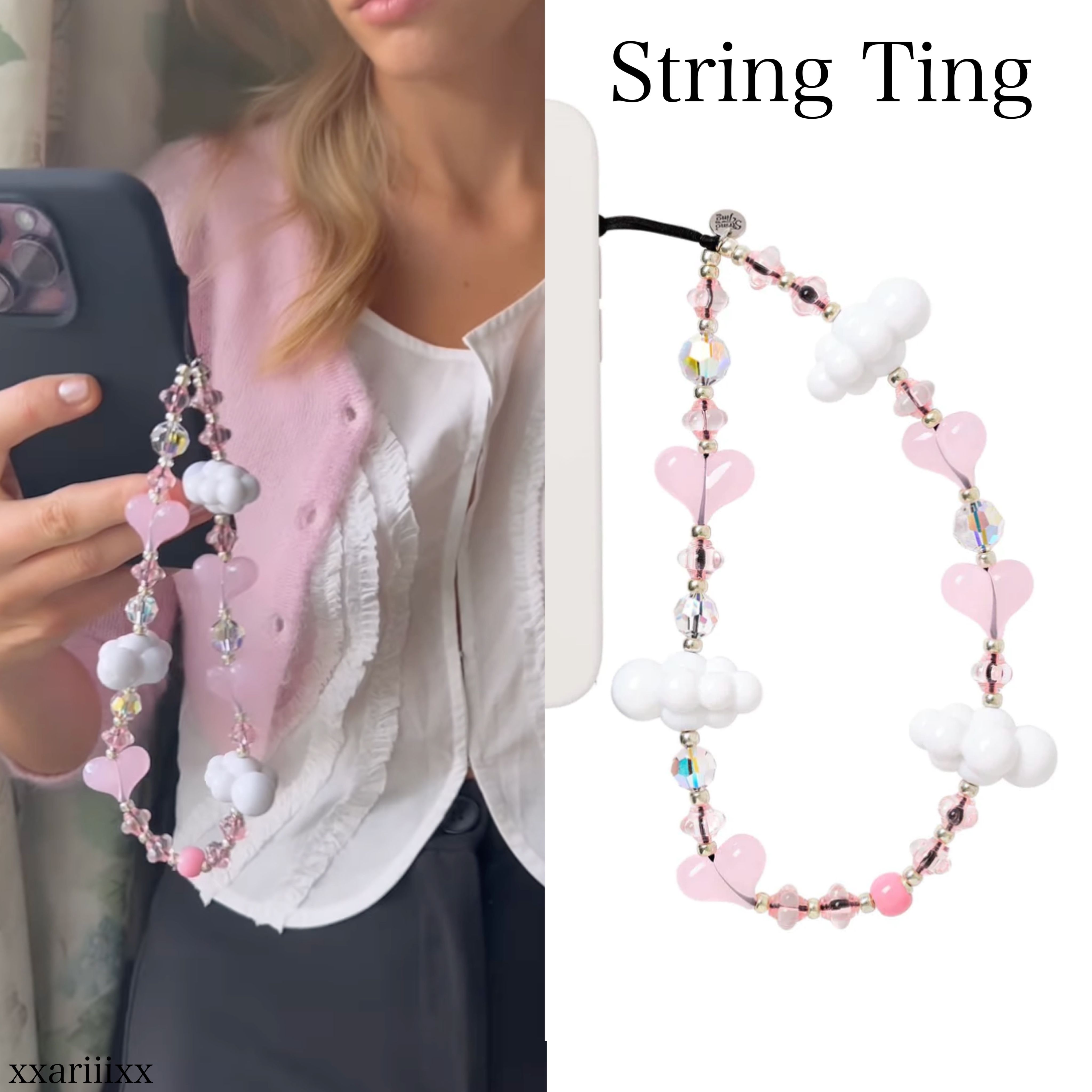 ◇NEW◇String Ting◇ Kawaii In The Sky スマホストラップ (String