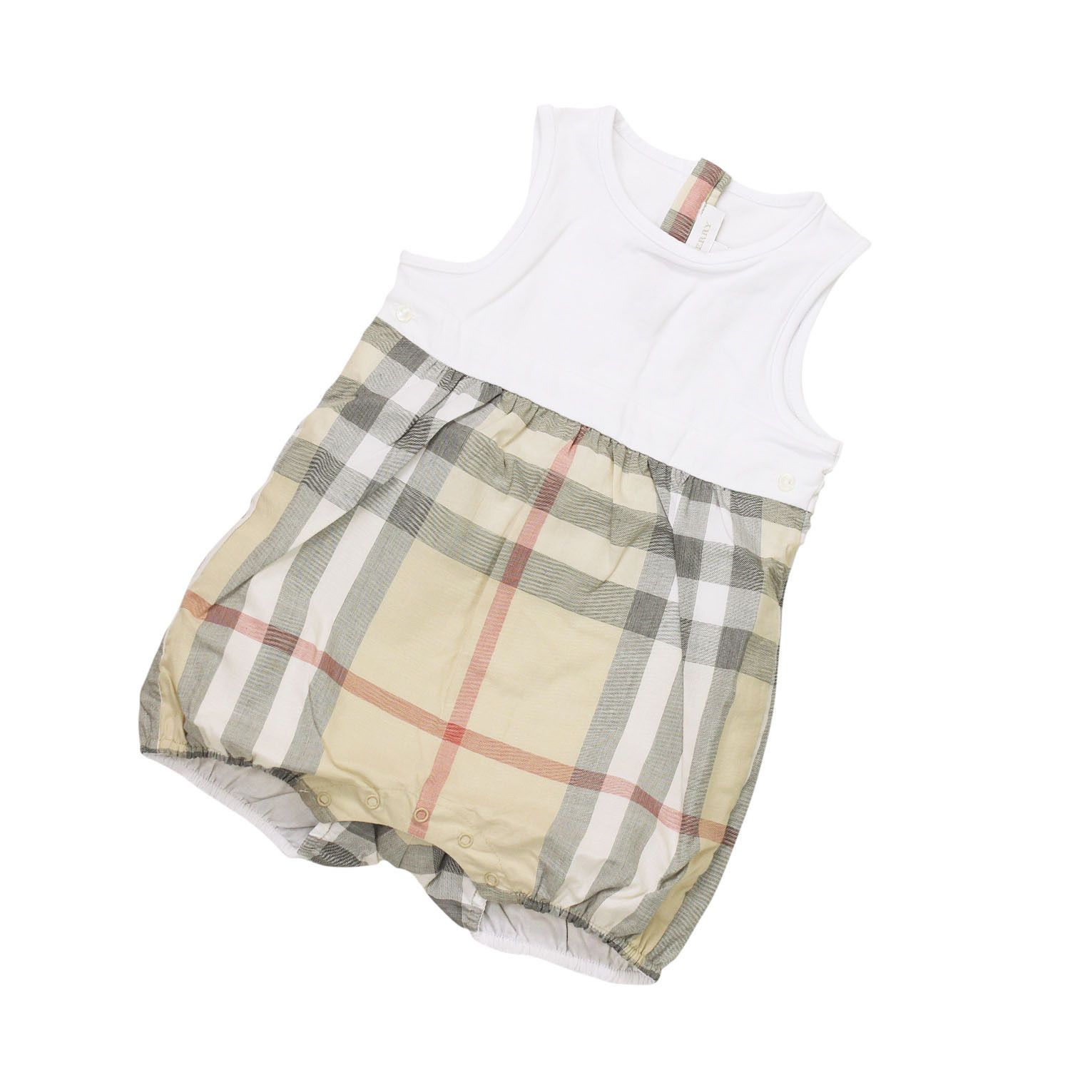 送料込・即発】バーバリーベビー BURBERRY ロンパース[B94428