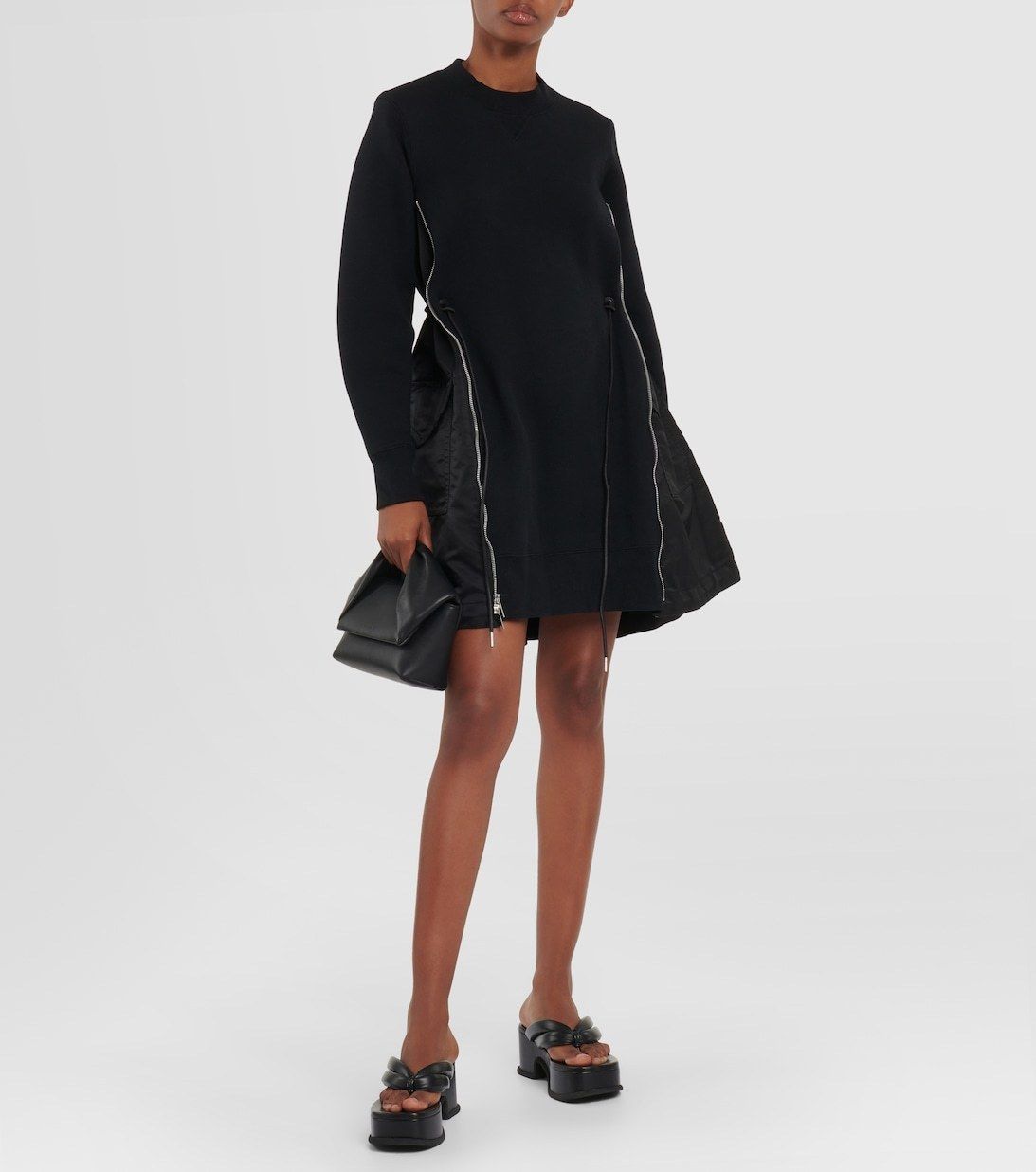 ◇関税込◇＊sacai＊Sponge Sweat x Nylon Twill Dress (sacai