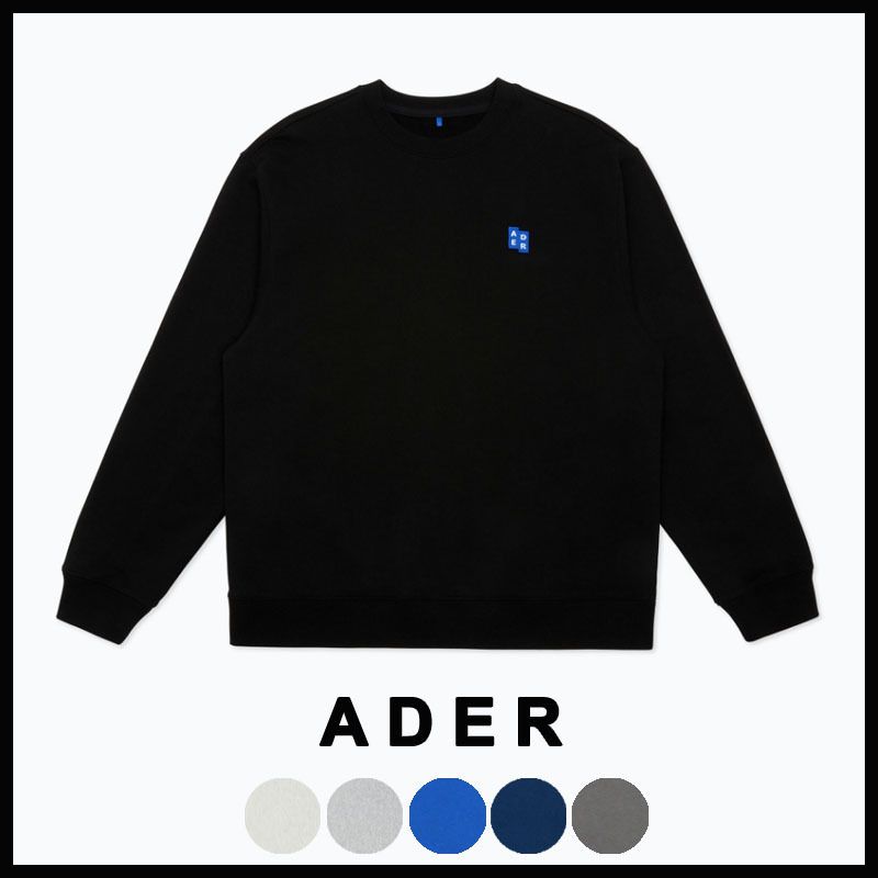 ADER ERROR】人気☆SIG; TRS TAG SWEATSHIRT 01☆ (ADERERROR