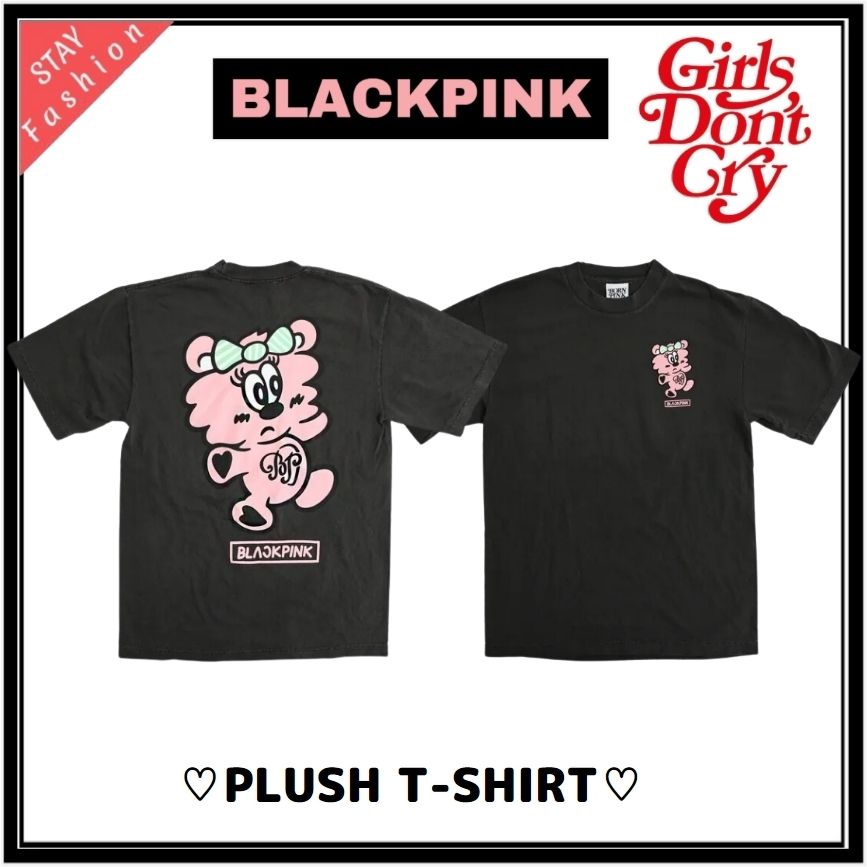 ☆海外限定コラボ激レア!GDC/VERDY×BLACKPINK PLUSH Tシャツ (Girls