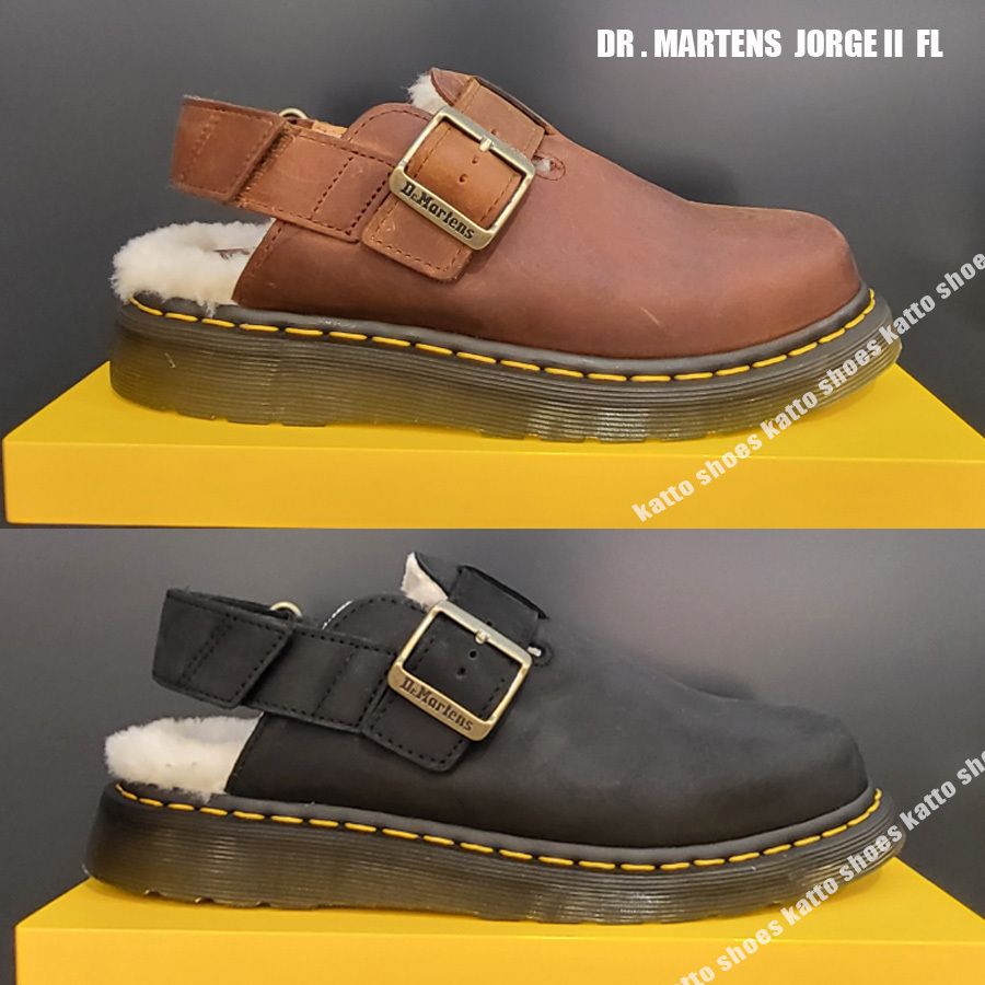 Dr Martens☆JORGE II FL スリングバック シューズ☆兼用☆2色 (Dr