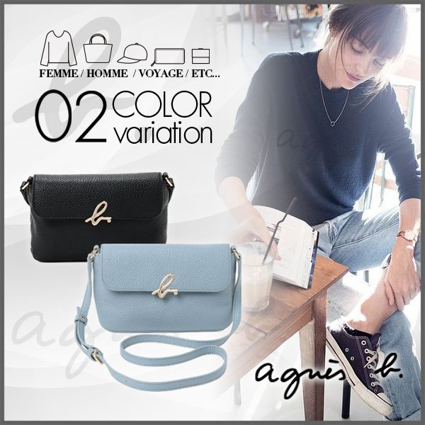 agnes b.】アニエスベー IS12F－08 the b. マイクロショルダー (Agnes