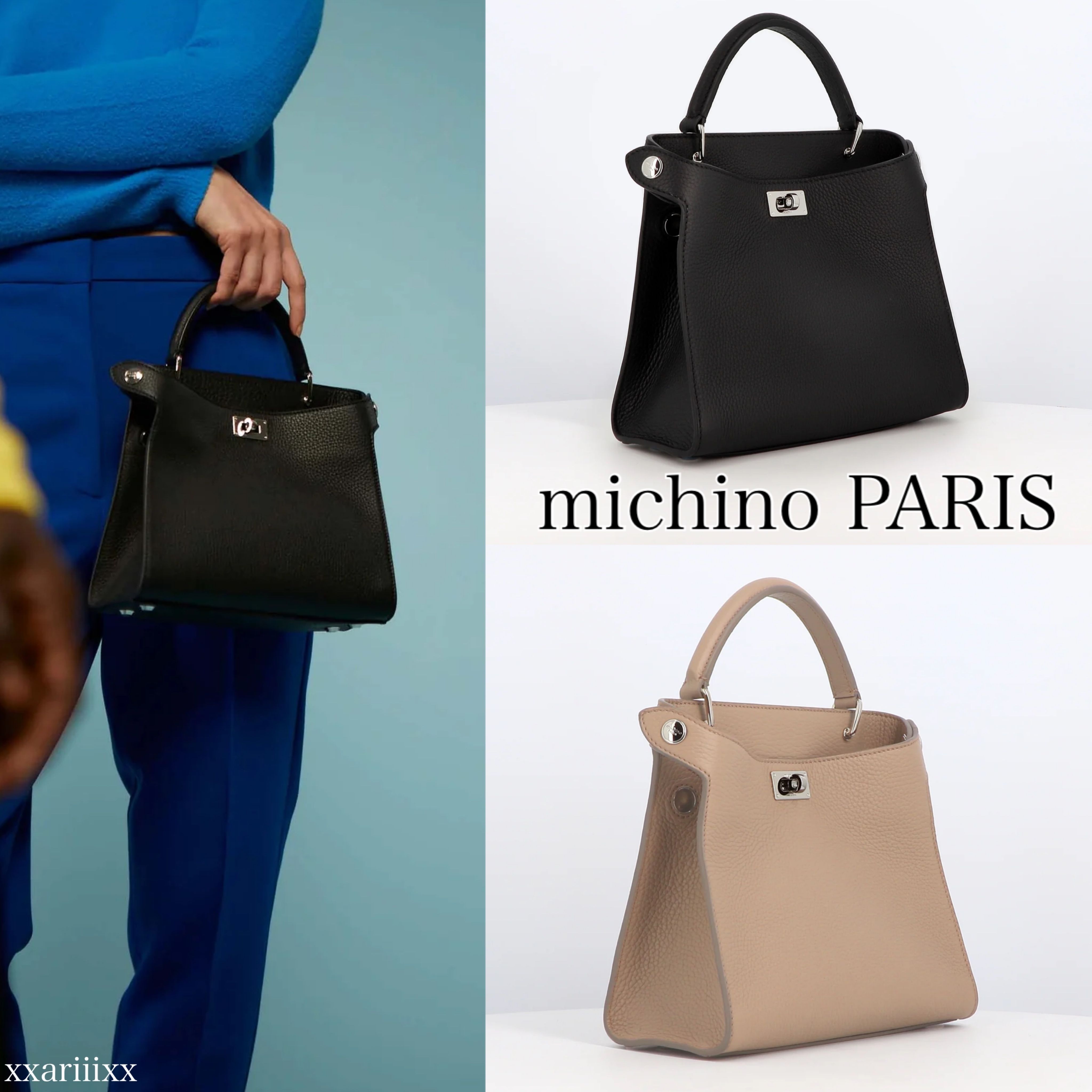 ◇NEW◇michino PARIS◇ ルテス バッグ ミニ 2色 (michino PARIS