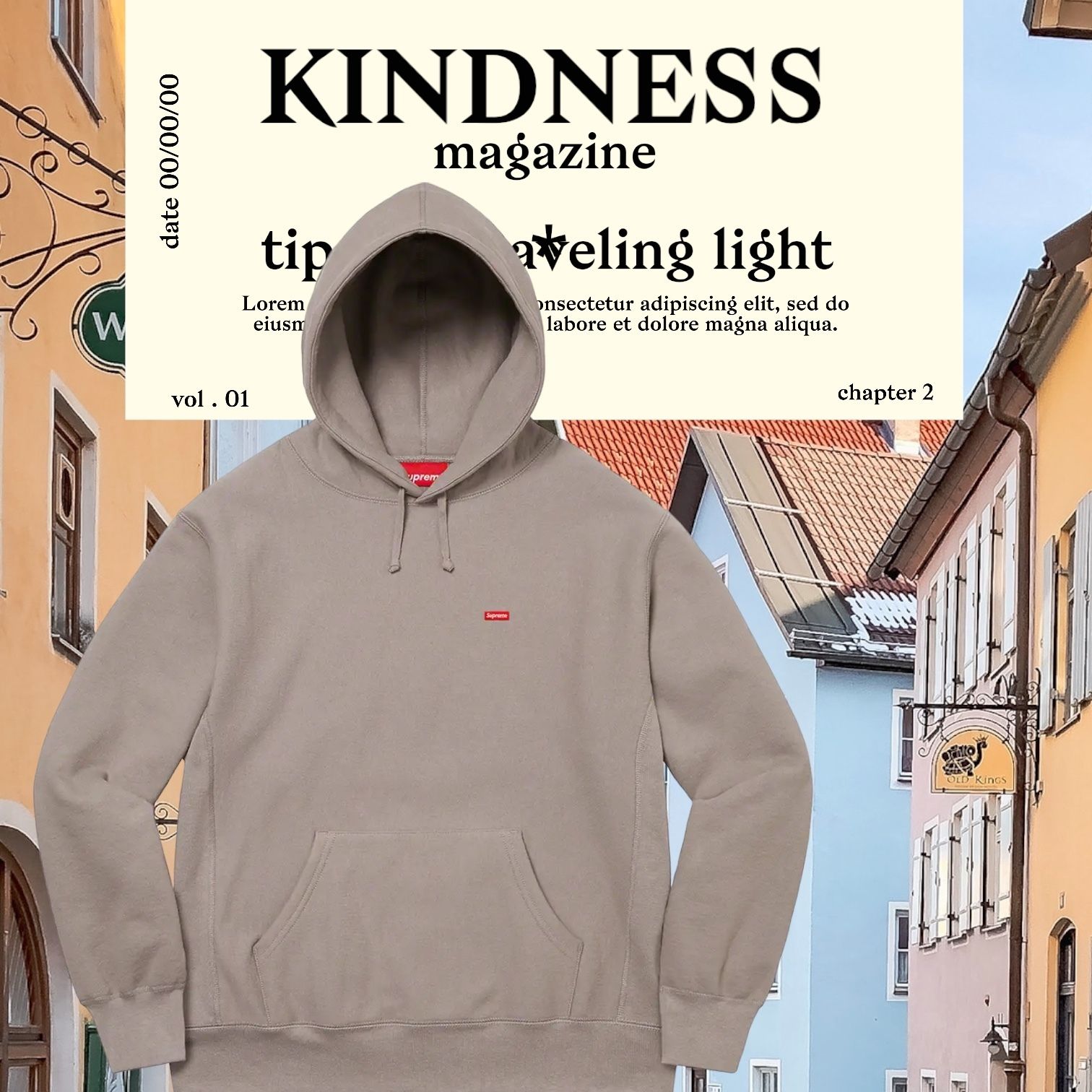 ☆キムタク着用モデル☆FW2022 スモールボックスロゴ 木村拓哉