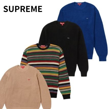 関税込 23AW Week7 Supreme SMALL BOX RIBBED SWEATER (Supreme/ニット