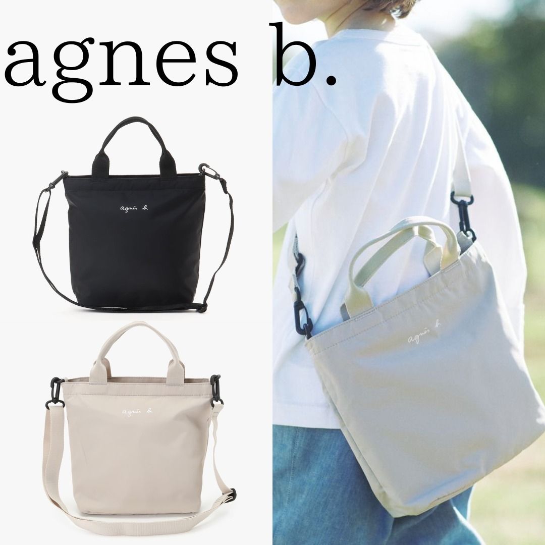 □Agnes b. □アニエスべー ロゴハンドバッグ (Agnes b/子供用