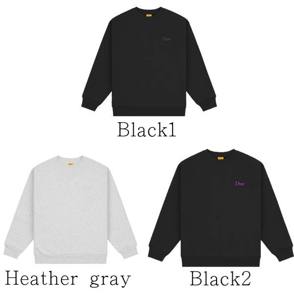 Dime ダイム トレーナー スウェットCLASSIC SMALL LOGO CREWNECK (Dime