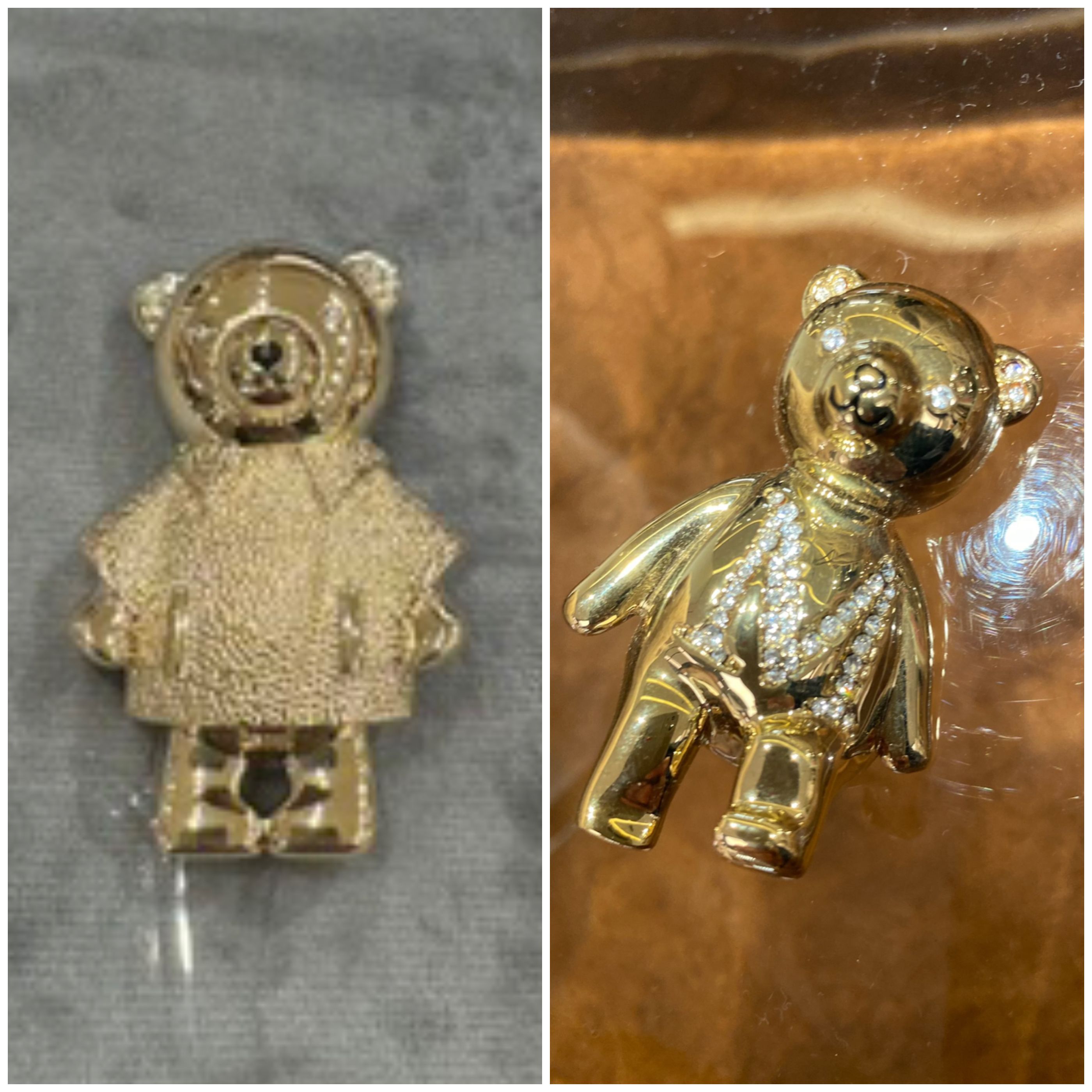 MaxMara【入手困難】テディ メタルブローチ☆TEDDY Brooch☆全色 (Max