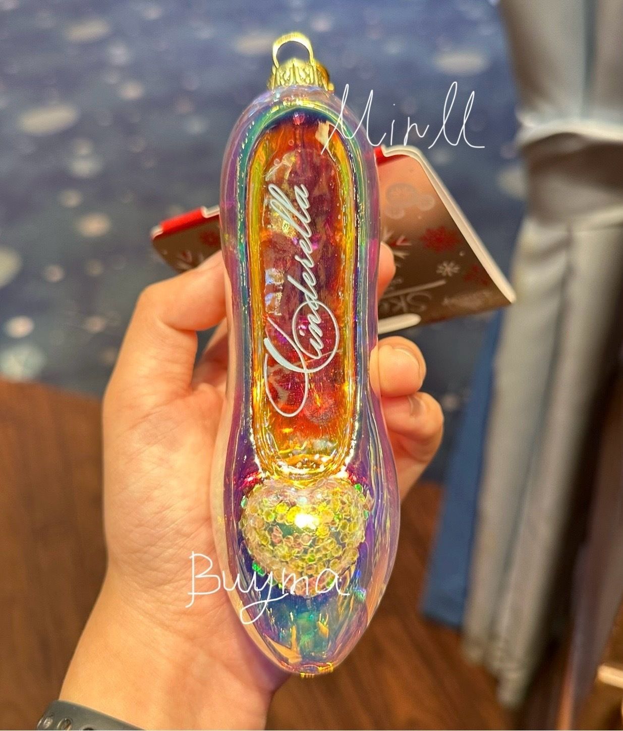 Disney】US Disney Parks シンデレラ ガラスの靴 オーナメント (Disney